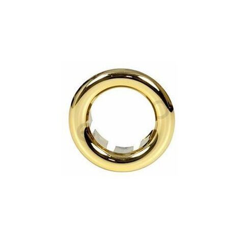 Small Gilded Rosette Rose Collar for Bathroom Sink Basin Overflow 25mm Diameter