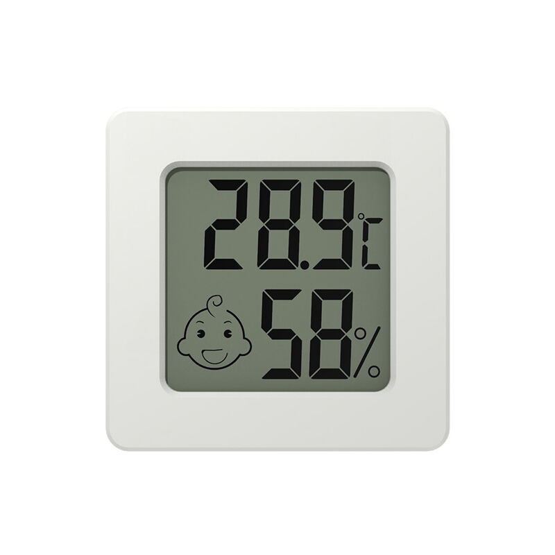 Small Indoor Digital Bluetooth Hygrometer Indoor Thermometer, Home Parts Thermometer Connected Thermometer Used with Smart APP, Multi-Function Wine