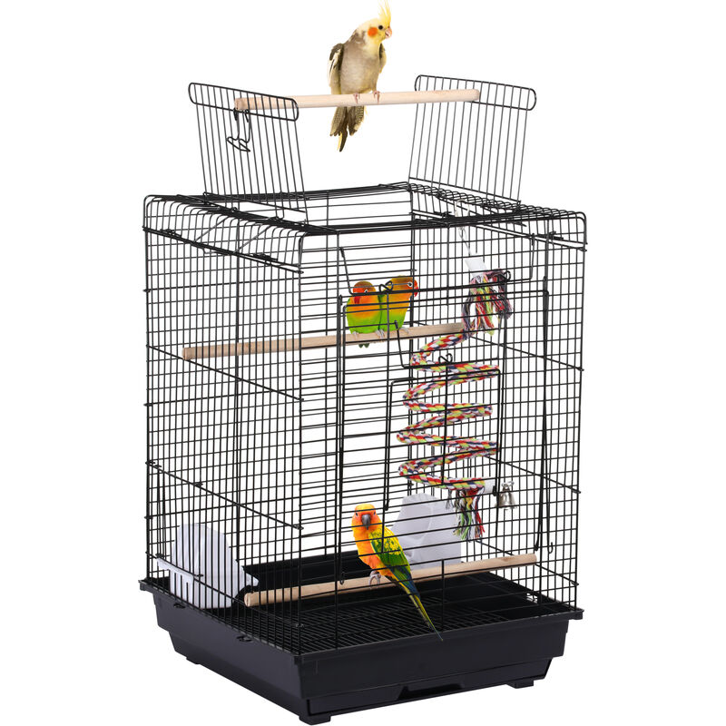 toy canary in cage