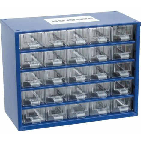 Senator 25 Drawer Small Parts Storage Cabinet Zt1021226x