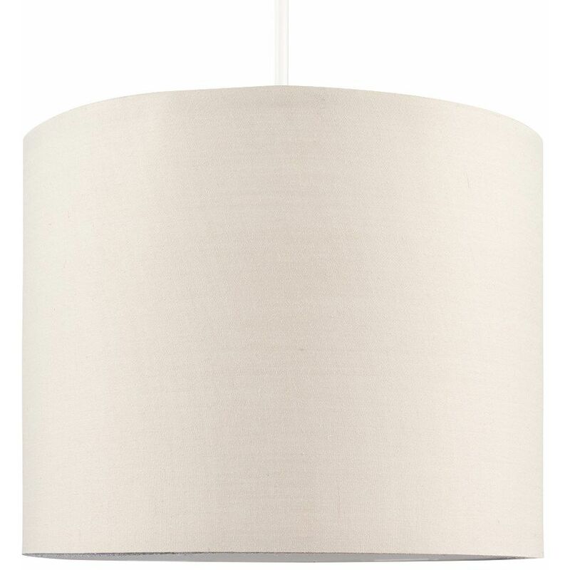 Small Rolla Cotton Beige Ceiling Pendant Table Lamp Light Shade