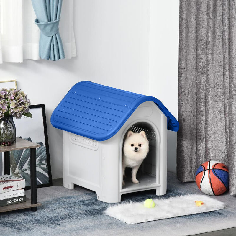 small plastic kennel