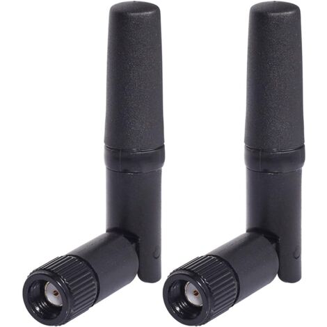 Small WiFi Antenna 2 Pack Dual Band 2.4GHz 5.8GHz RP-SMA Antenna for PC Desktop Computer PCIe Card WiFi Router Wireless Backup Camera