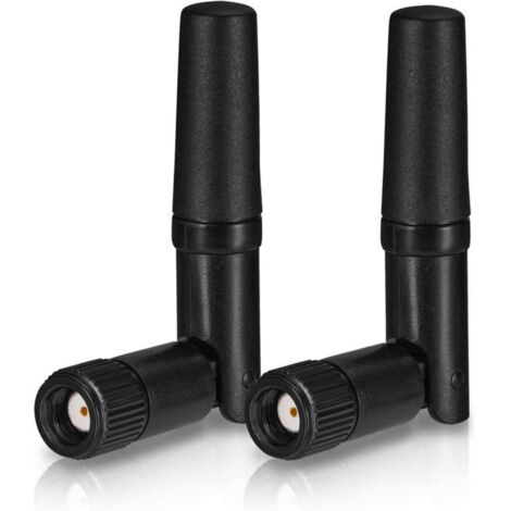 Small Wifi Antenna 2 Pieces Dual Band 2.4Ghz 5.8Ghz Rp Sma Antenna For Pc Desktop Computer Pcie Card Router Wlan Wireless Back