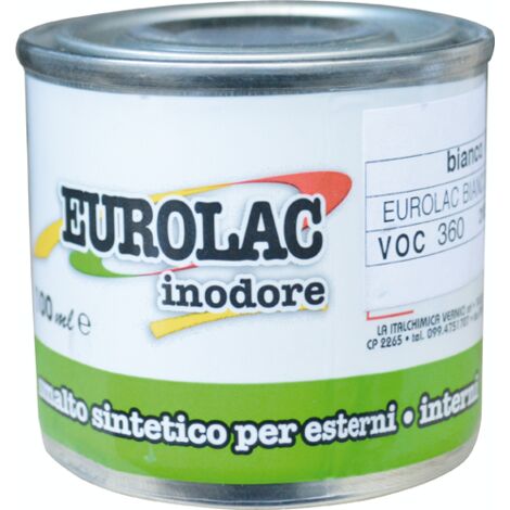 SMALTINO """EUROLAC""" 100ML ROSSO OSSIDO