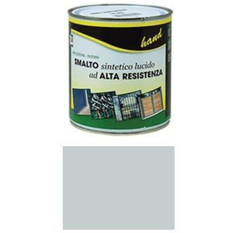 SMALTO A SOLVENTE HAND - GRIGIO ARGENTO RAL 7001 ML 125- 6 pezzi
