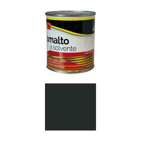SMALTO A SOLVENTE HAND NERO OPACO ML 125