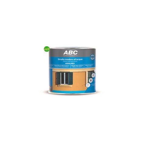 Smalto ABC ad acqua lucido ml.500 nero