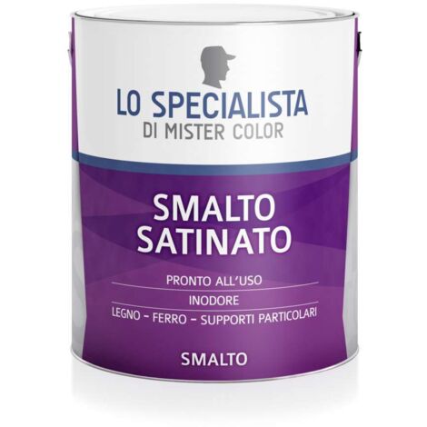 SMALTO ACQUA SATINATO BIANCO LT.2