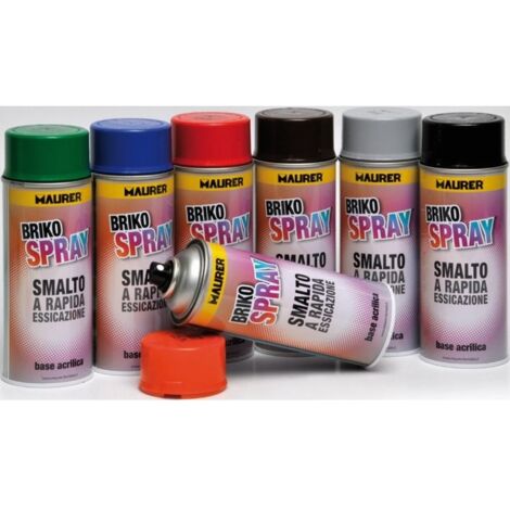 Smalto Acrilato Briko Spray Maurer 400 ml Verde Menta Ral6029 conf. 6 Pz