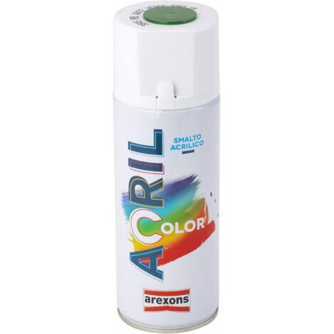 SMALTO ACRILCOLOR RAL 6002 400 ML SPRAY VERDE FOGLIA