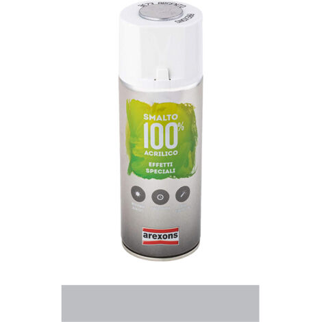 smalto acrilico argento spray ml400
