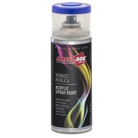 SMALTO ACRILICO MULTIUSO 400 ML RAL 7032 GRIGIO GHIAIA AMBRO-SOL