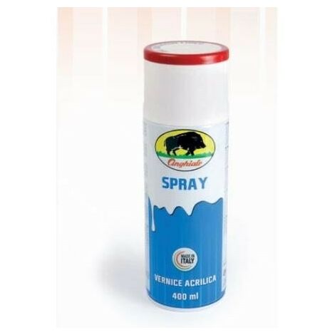 Smalto acrilico multiuso spray ml 400 ral 9005 nero opaco - cinghiale