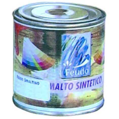 Smalto all'acqua lucido (wasser lack brill) - ml.750 bianco lucido - 6 pz