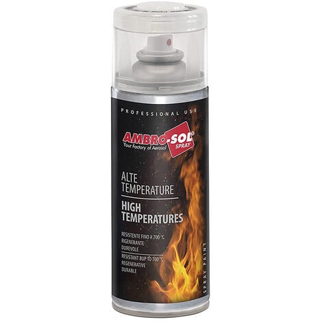 Smalto alte temperature spray 400 ml - AmbroSol Trasparente