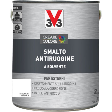 SMALTO ANTIRUGGINE 2,5L BRILL. BASE MEDIA