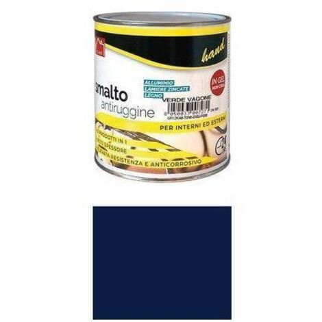 SMALTO ANTIRUGGINE HAND - BLU ML 750 - 6 pezzi