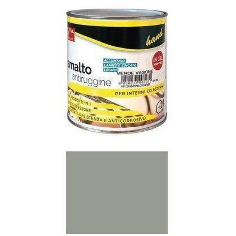 SMALTO ANTIRUGGINE HAND - GRIGIO ARGENTO ML 750 - 6 pezzi