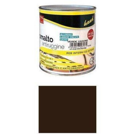 SMALTO ANTIRUGGINE HAND - MARRONE ML 750 - 6 pezzi