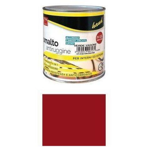 SMALTO ANTIRUGGINE HAND - ROSSO ML 750 - 6 pezzi