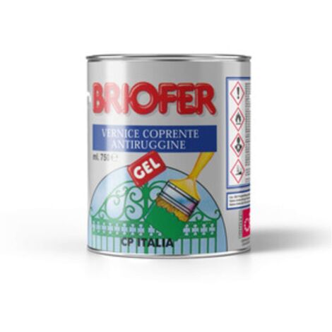 SMALTO BRIOFER ANTIRUGGINE GEL 0,75L VERDE VAGONE