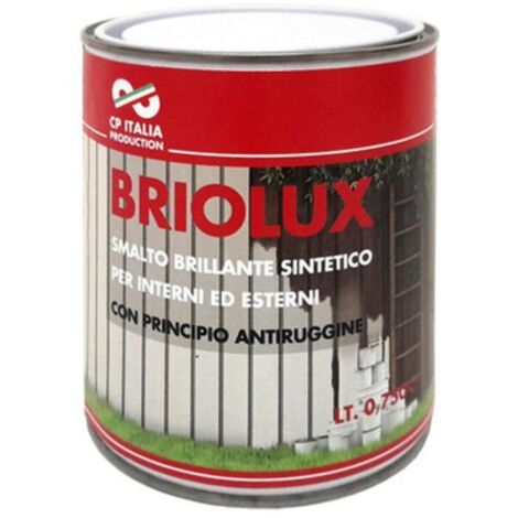 SMALTO BRIOLUX 375 ML NERO 001