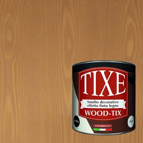 SMALTO DECORATIVO WOODTIX 500ML NOCE CHIARO