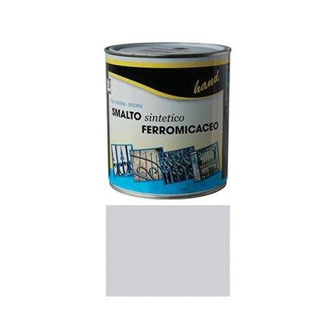 SMALTO FERROMICACEO A SOLVENTE HAND GRIGIO CHIARO ML 750