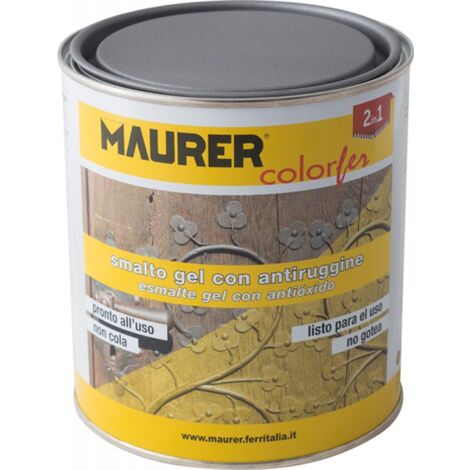 SMALTO GEL ANTIRUG. MAURER BRIL. 750ML ROSSO