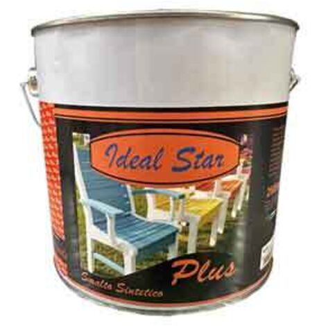 SMALTO IN SECCHIO 'PLUS' IDEAL STAR 2,5 lt - Bianco - IDEAL STAR