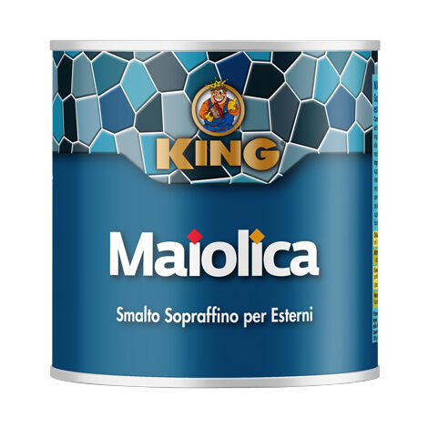 SMALTO MAIOLICA BIANCO 100 G 6 PZ