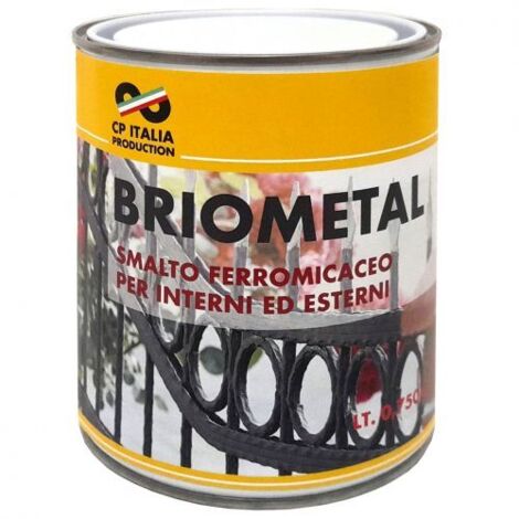 SMALTO MICACEO FINE BRIOMETAL GRIGIO GRAFITE 0,750 6 PZ
