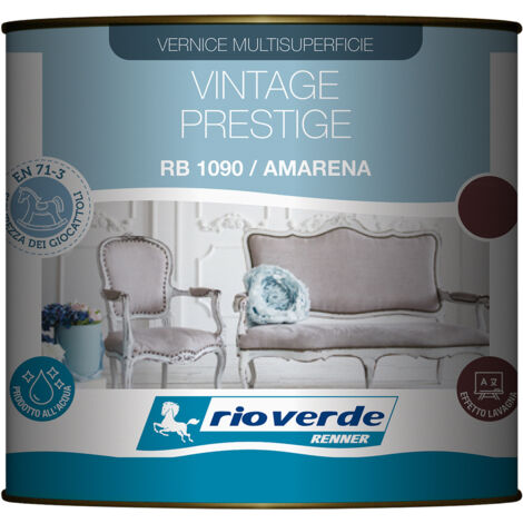 SMALTO MULTISUPERFICE 'VINTAGE PRESTIGE' Lt. 0,5 - colorazione nocciola  - RENNER