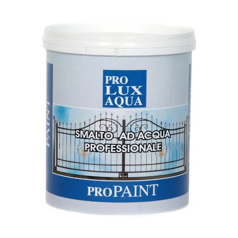 Smalto Professionale ad Acqua Pro Lux Acqua 750 ml - Bianco Opaco