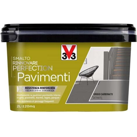 Smalto Rinnovare Perfection Pavimenti Grigio Carbonato Satinato 2L