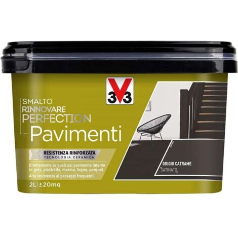 Smalto Rinnovare Perfection Pavimenti Grigio Catrame Satinato 2L