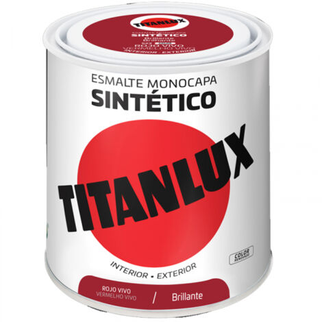 Smalto rosso brillante 750ml 523 titanlux