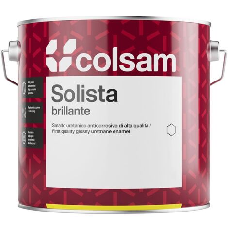 SMALTO SINTETICO BRILLANTE 'SOLISTA' Lt. 0,375 Rosso