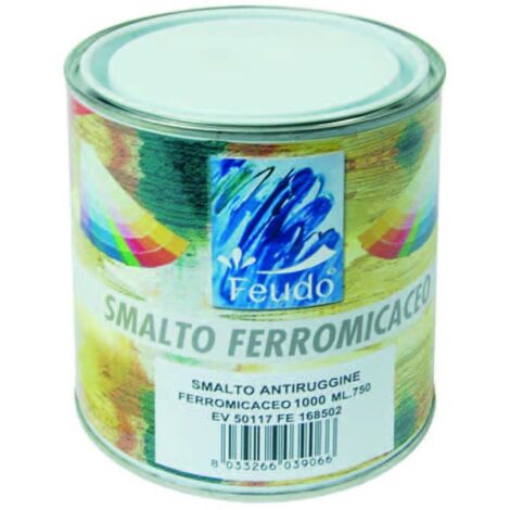 Smalto Sintetico Ferromicaceo (Anti Lack) - ml.750 piombo RAL 2000 - 6 pz