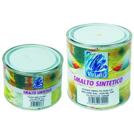 Smalto Sintetico Lucido (Lack 82)  - ml.375 marrone cioccolato RAL 8017 - 6 pz