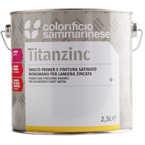 SMALTO SINTETICO RIEMPITIVO 'TITANZINC' Lt. 0,750 Verde