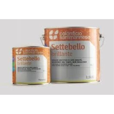 Smalto Sintetico 'Settebello' Lt. 0,750 Nero