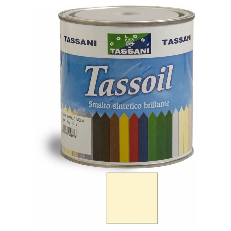 Tassoil Smalto Sintetico Brillante 750 ml Avorio Vero