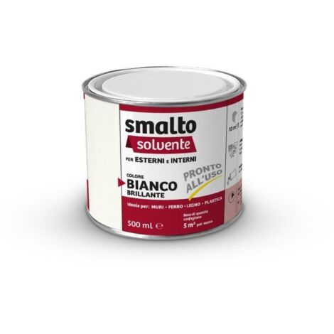 SMALTO SOLVENTE PP BIANCO LT 0,5