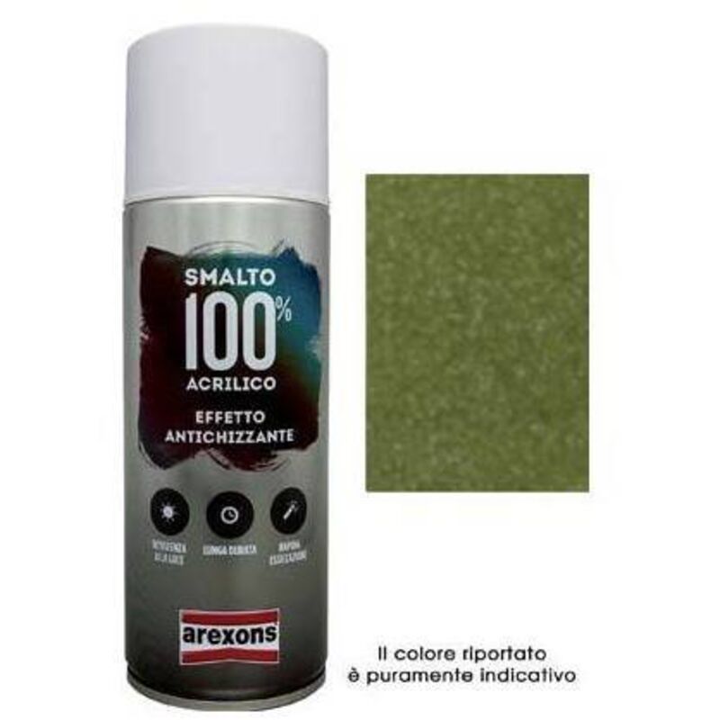 Smalto spray 100% acrilico antichizzante Arexons