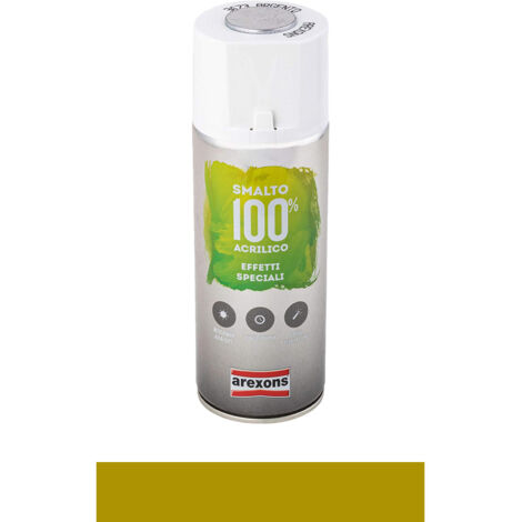 Smalto Spray Acrilico Specchiante Effetto Oro AREXONS 400 ml