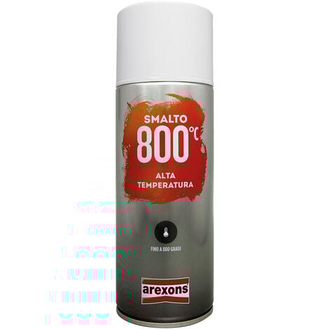 Smalto spray alta temperatura ml. 400 - trasparente