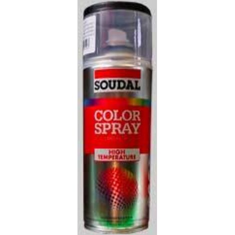 Smalto spray alte temperature soudal 400 ml - trasparente conf. da 6 pz