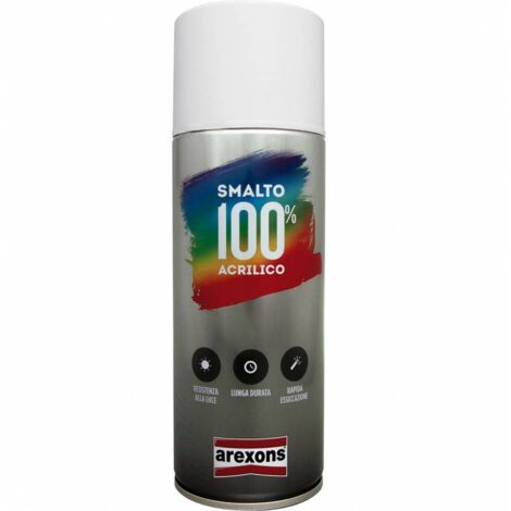 SMALTO SPRAY BIANCO ELETTRO ML.400 ART. 3596. Prezzo per 1 pezzo.